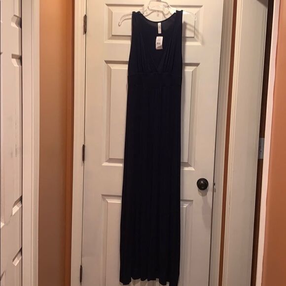 Loveappela Midnight Navy V Neck Jersey Max… - Picture 3 of 5